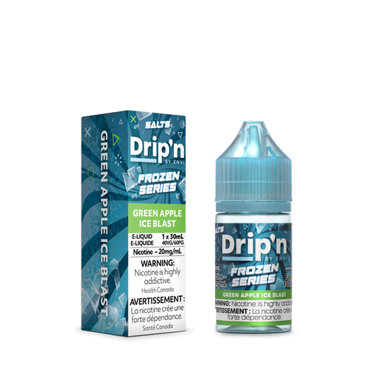 Drip’n Frozen E-Liquid 30ml 20mg - Green Apple Ice Blast