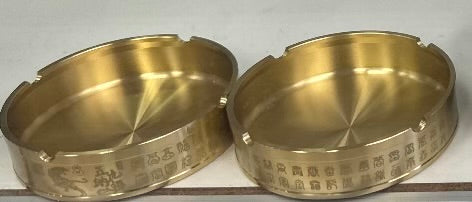 Gold Ashtray Small