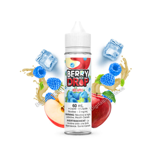 Berry Drop Ice 60ml 0mg Red Apple (Vape tax included)