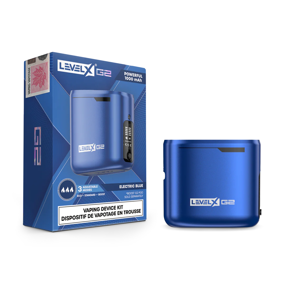 Level X G2 Battery 1000 mAh - Electric Blue