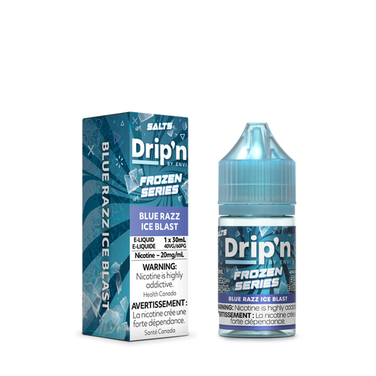 Drip’n Frozen E-Liquid 30ml 20mg - Blue Razz Ice Blast