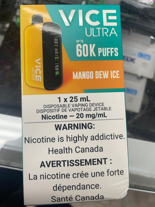 Vice Ultra 60000 puffs- Mango Dew Ice