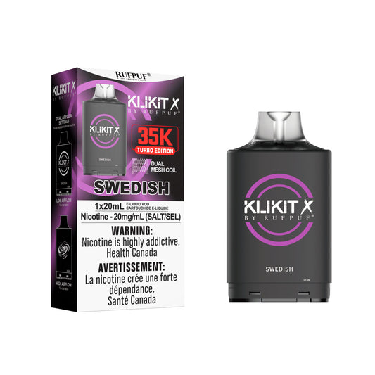 Rufpuf Klikit X 35000 Pod- Swedish (Vape tax included)