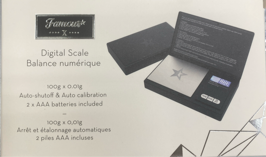 Famous X Digital Scale