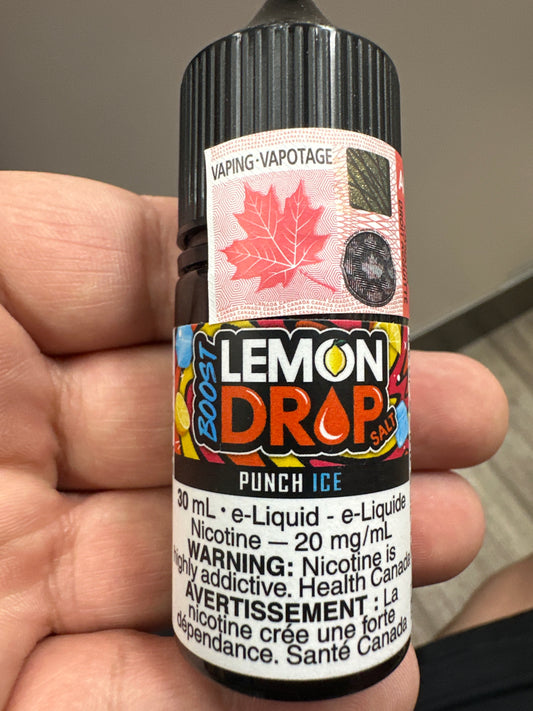 Lemon drop Boost 30ml 20mg (AB) Punch Ice