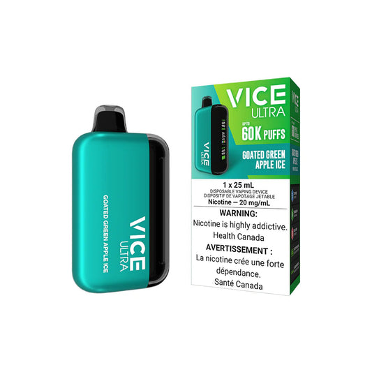 Vice Ultra 60000 Puffs- Goated Green Apple Ice