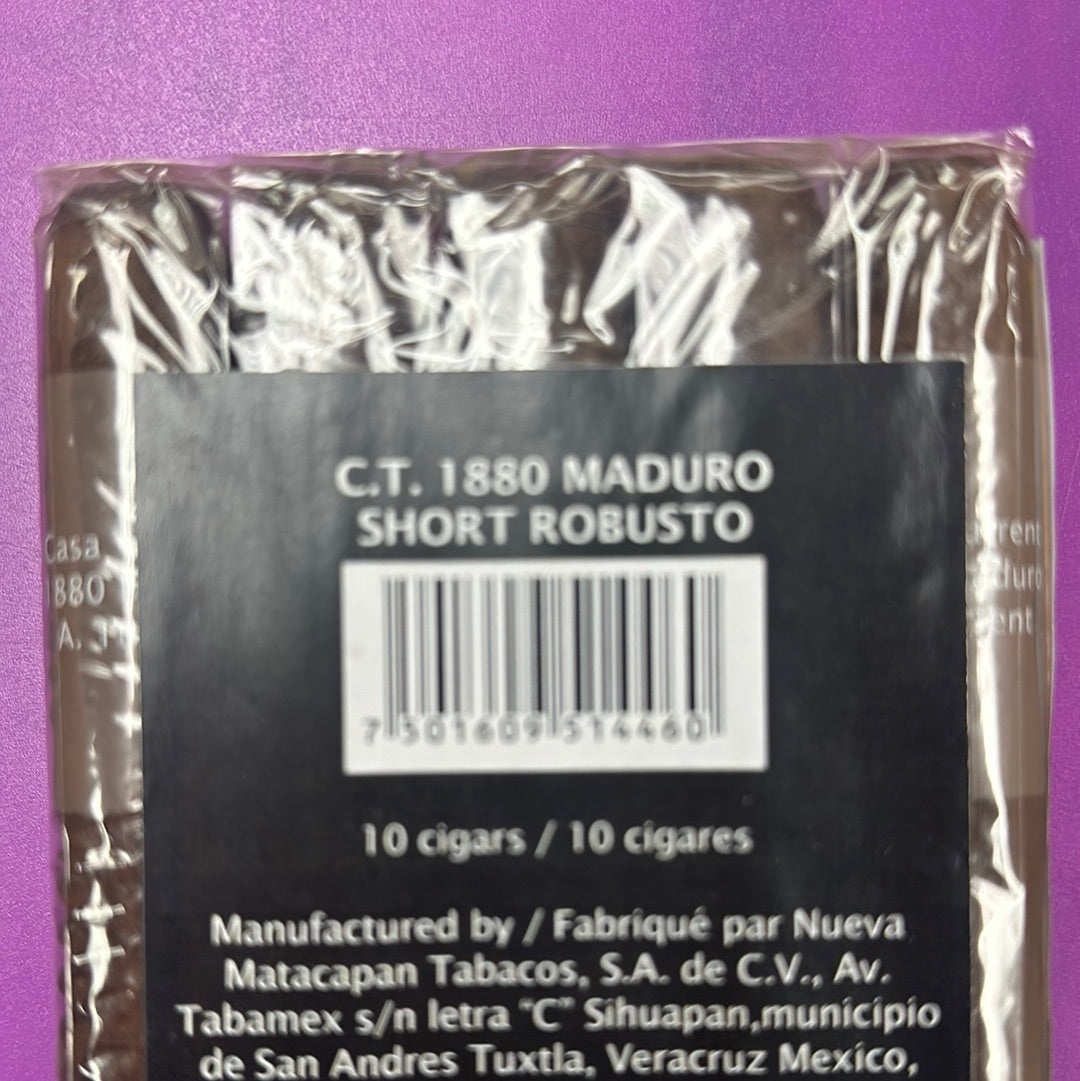 Cigar ~ Casa Turrent 1880 Maduro Short Robusto