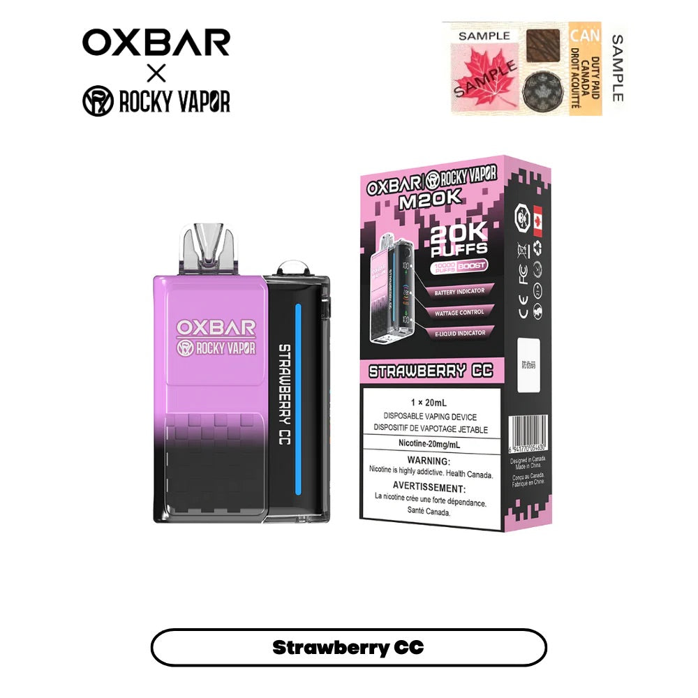 Oxbar 20000 - Strawberry CC