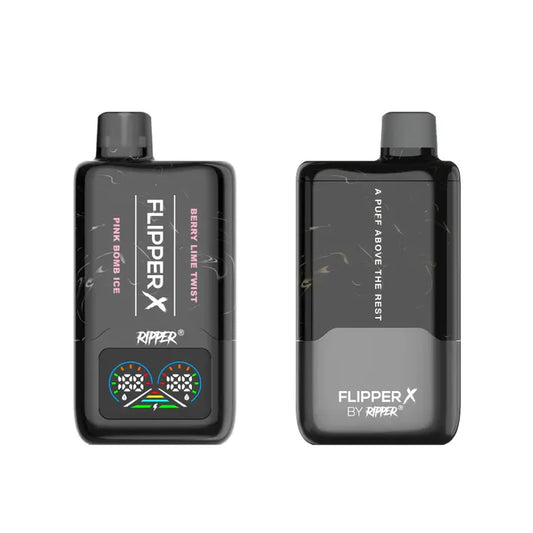 Flipper X 26000 Pink Bomb Ice + Berry Lime Twist (Vape Tax Included)