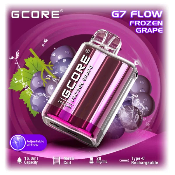 Gcore G7 Flow 7500 - Frozen Grape (Excise Tax)