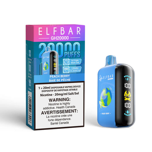 ELFBAR 20000 puffs - Peach Berry