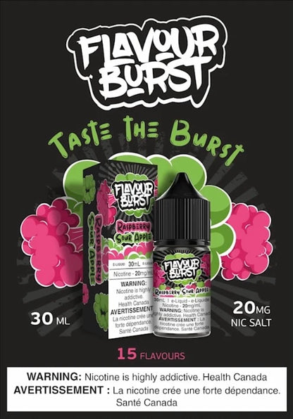 Flavour Burst E-Liquids 30ml 20mg (Vape tax included)