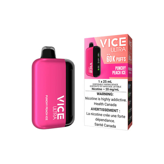 Vice Ultra 60000 Puffs- Punchy Peach Ice