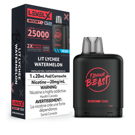 Flavour Beast Level X Boost Pod - Lit Lychee Watermelon (Vape tax included)