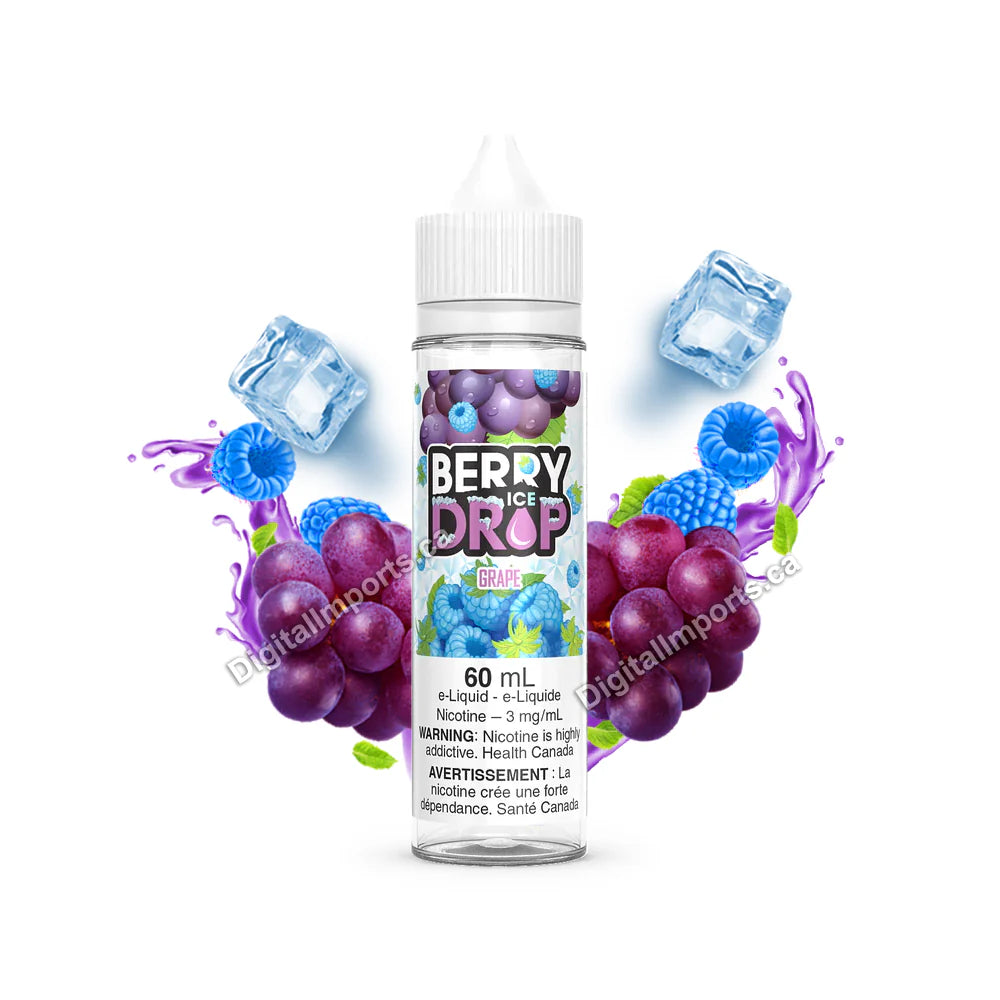 Berry Drop Ice 60ml 0mg Grape (Vape tax included)