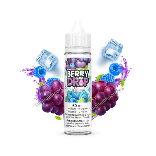 Berry Drop Ice 60ml 0mg Grape (Vape tax included)