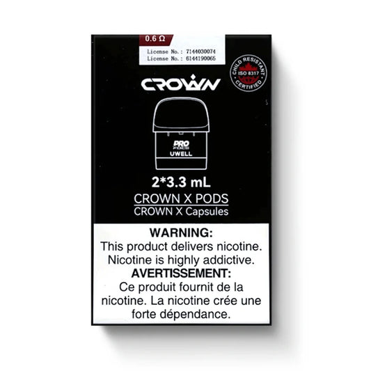 CROWN X Pods - 0.6 Ohms