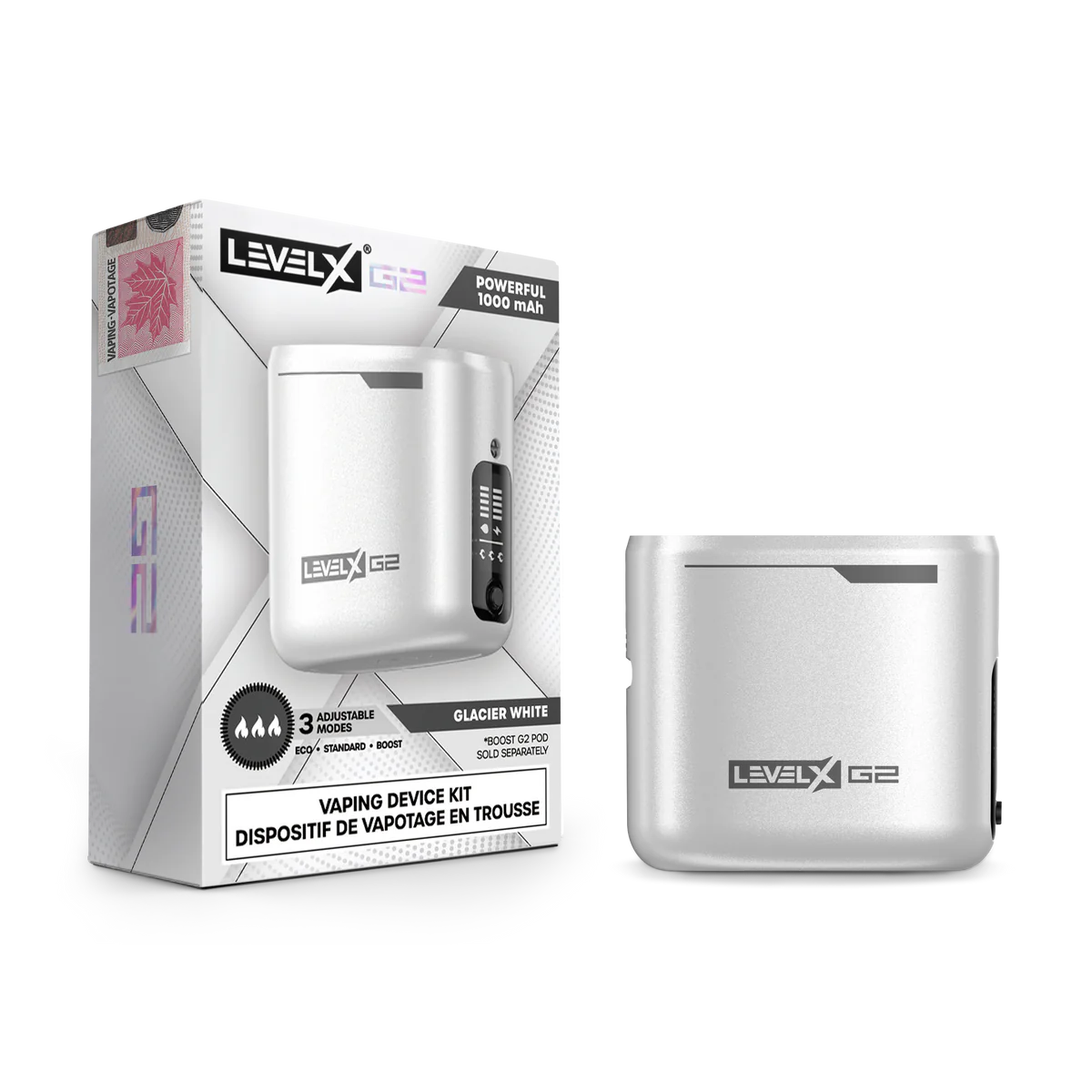 Level X G2 Battery 1000 mAh - Glacier White