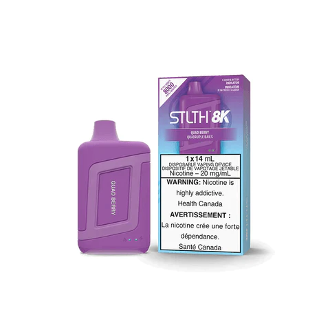 STLTH 8000 Disposable - Quad Berry (Vape tax included)