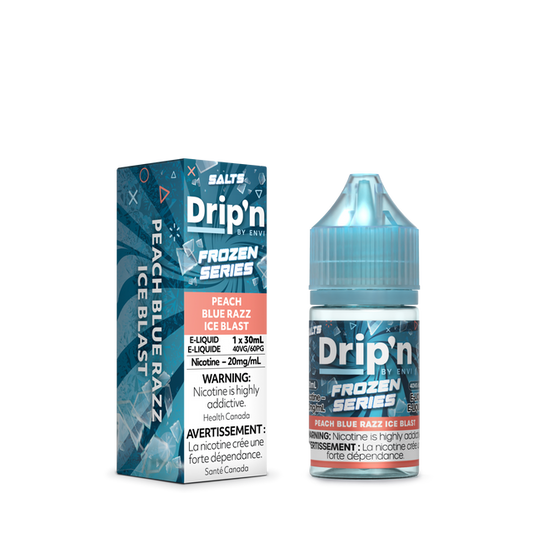 Drip’n Frozen E-Liquid 30ml 20mg - Peach Blue Razz Ice Blast