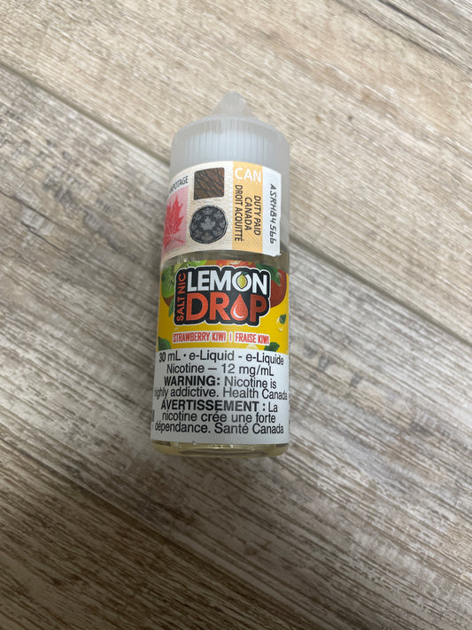Lemon Drop Salt 30ml 12mg Strawberry Kiwi (FED)