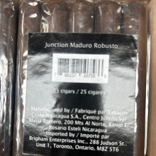 Cigar ~ Junction Maduro Robusto