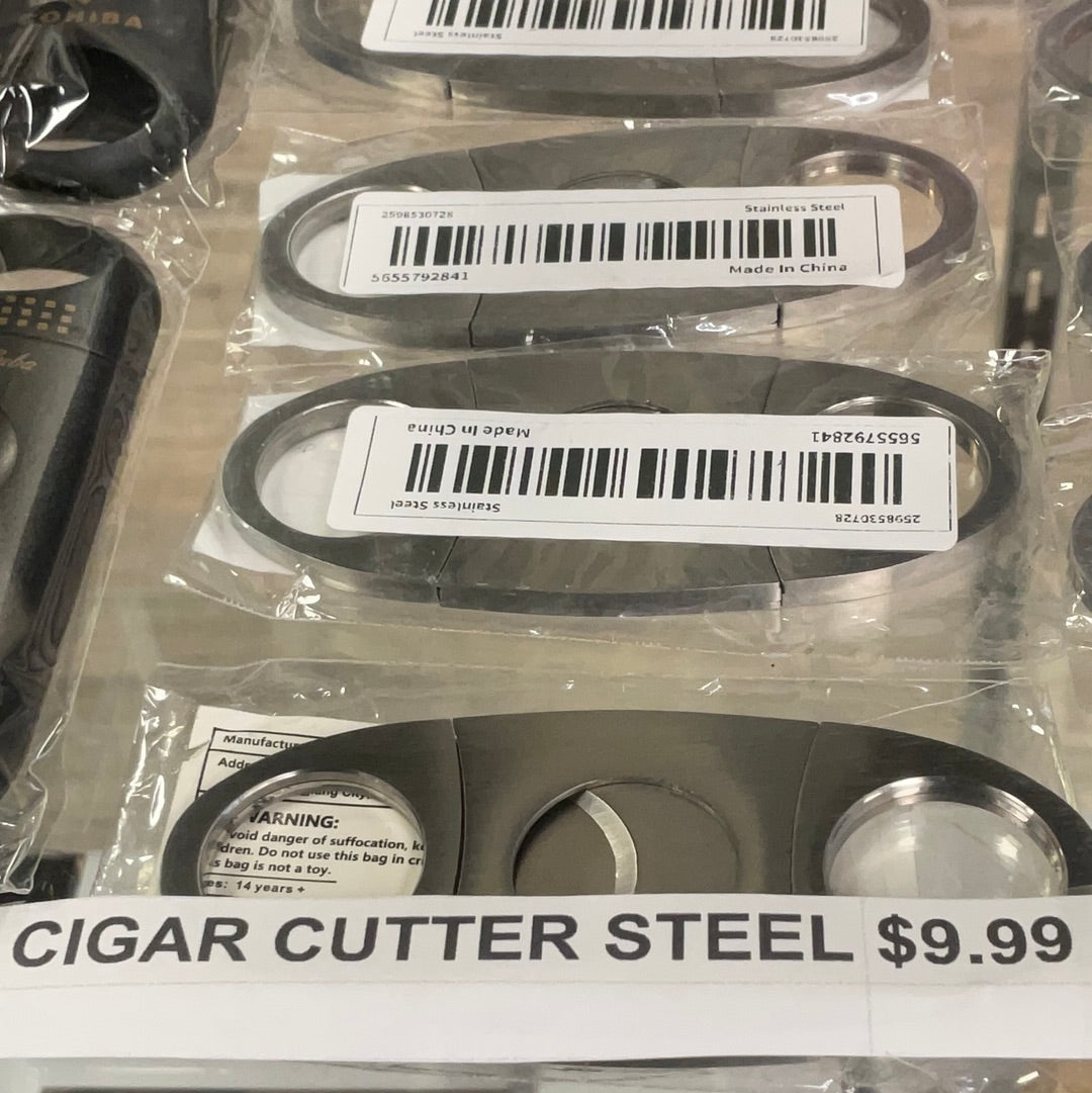 Cigar cutter steel