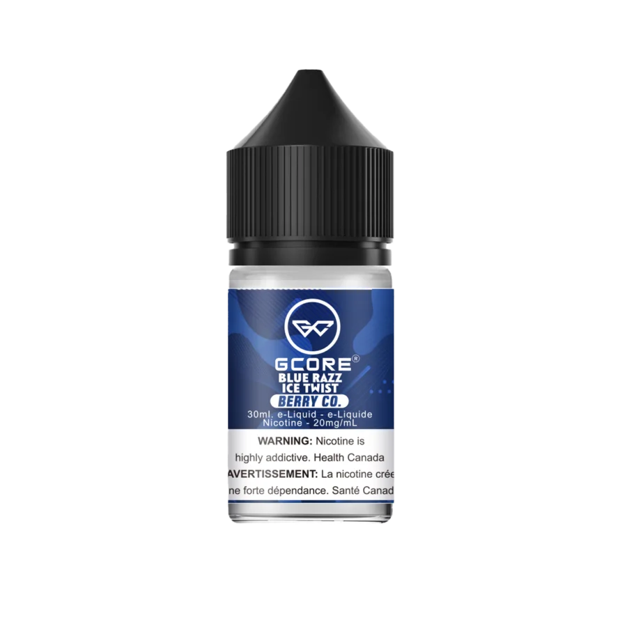 Gcore E-Juice Blue Razz Ice Twist 30mL 20mg (Vape tax included)