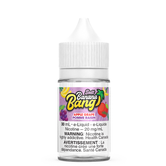 Banana Bang Ice Salt E-Juice 30ml (20mg) (Vape tax included) - Apple Grape