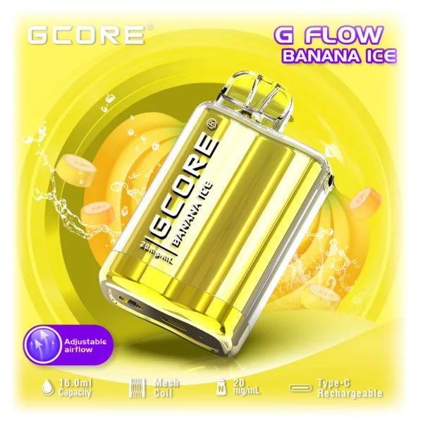 Gcore G7 Flow 7500 - Banana Ice (Excise Tax)