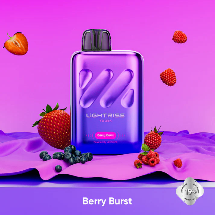 Lost Vape Lightrise 25000 - Berry Burst (Vape Tax Included)