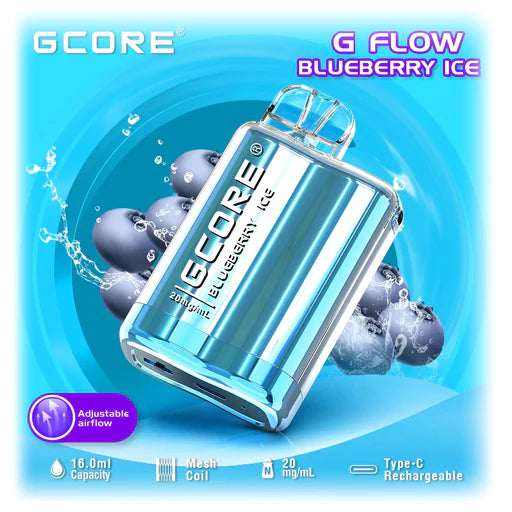 Gcore G7 Flow 7500 - Blueberry Ice (Excise Tax)