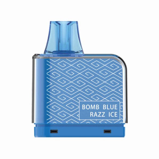 Rufpuf Klikit Pod 5000 Bomb Blue Razz (Vape tax included)