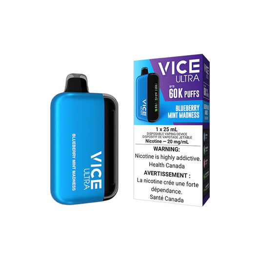 Vice Ultra 60000 Puffs- Blueberry Mint Madness