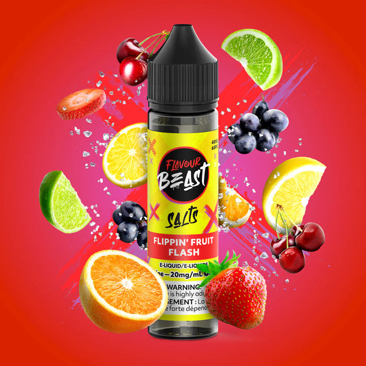 Flavour Beast E-Liquid- Flippin’ Fruit Flash 60ml 20mg (Vape tax included)