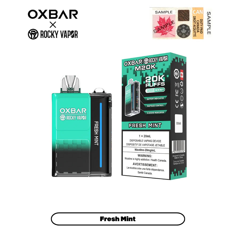 Oxbar 20000 - Fresh Mint