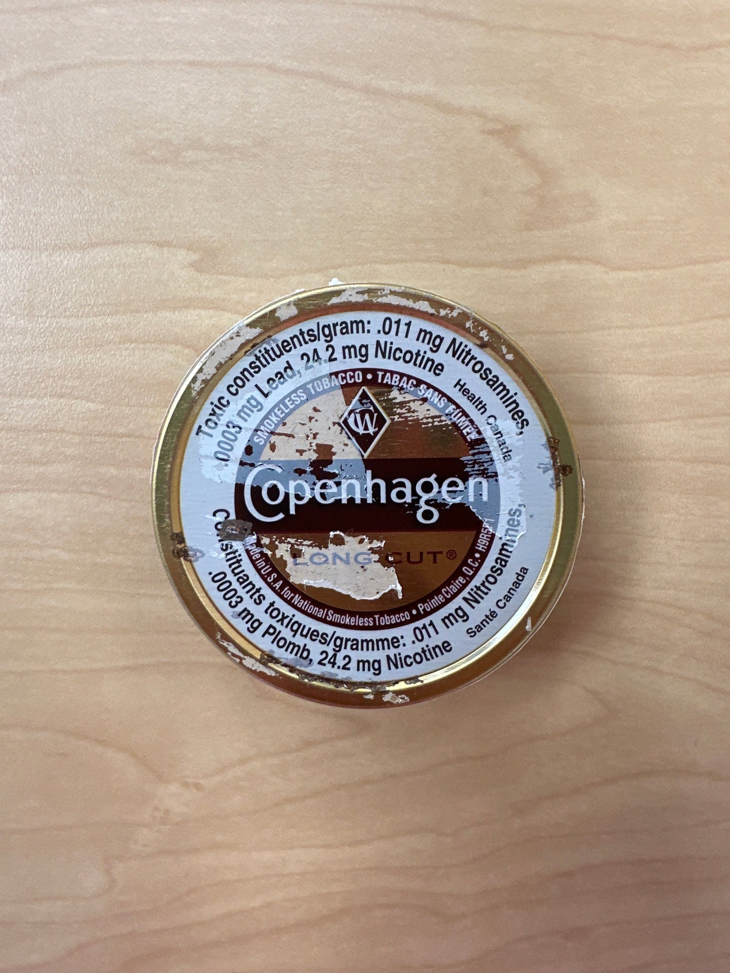 Chewing tobacco COPENHAGEN (24.2mg nicotine)