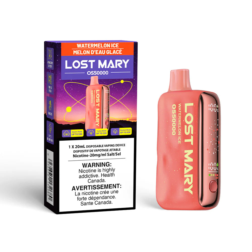 Lost Mary 50000 Disposable - Watermelon Ice 20mg (AB)