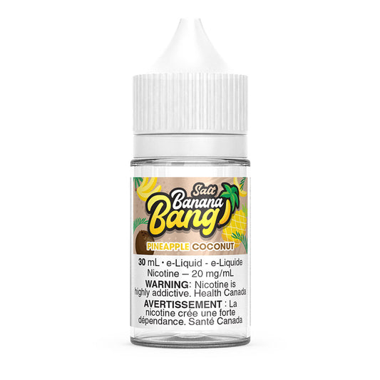 Banana Bang Salt E-Juice 30ml (20mg) (Vape tax included) - Pineapple Coconut