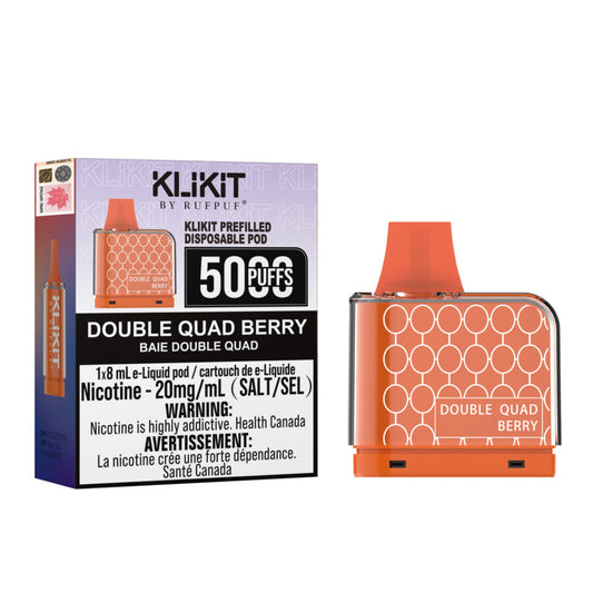 Rufpuf Klikit Pod 5000 Double Quad Berry (Vape tax included)