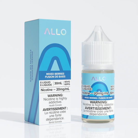 Allo Mixed Berries Salt E-Juice 30ml (20mg) (Vape tax included)