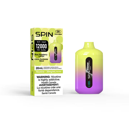 Spin 12000 Blue Raspberry Lemon