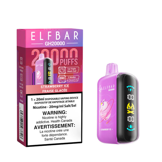 ELFBAR 20000 puffs - Strawberry Ice