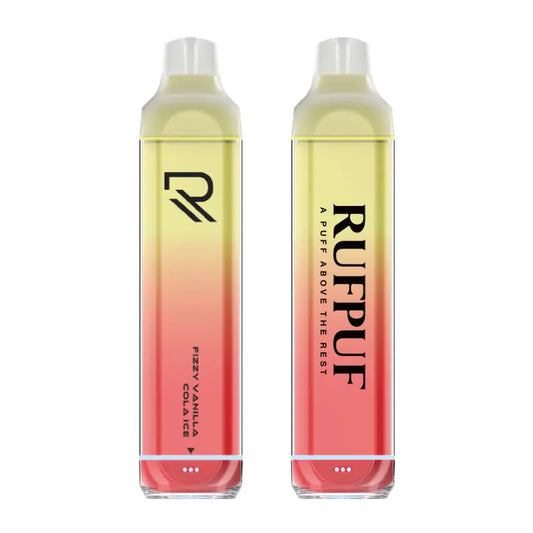 *Nicotine free* 7500 RUFPUF Fizzy Vanilla Classic Ice 0mg (Vape tax included)