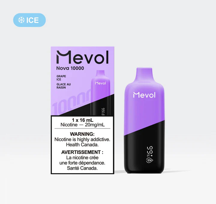 Mevol 10000 Grape Ice