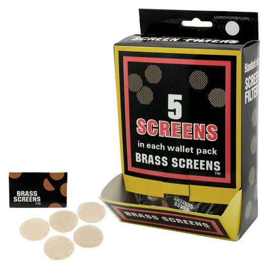 Brass Screens Pipe 5pk