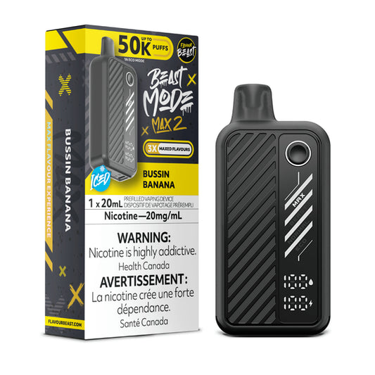 Flavour Beast Beast Mode Max 2 50000 (AB) - Bussin Banana
