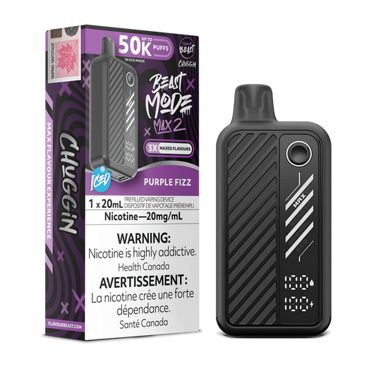 Chuggin’ Flavour Beast Beast Mode Max 2 50000 (AB) - Purple Fizz