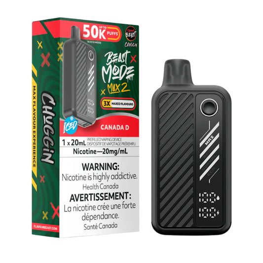 Chuggin’ Flavour Beast Beast Mode Max 2 50000 (AB) - Canada D