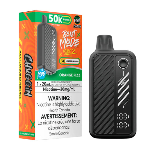 Chuggin’ Flavour Beast Beast Mode Max 2 50000 (AB) - Orange Fizz